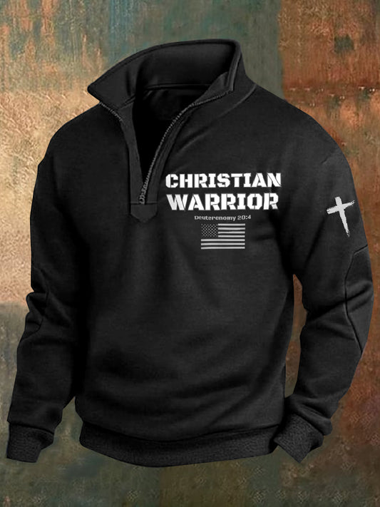 Реколта вяра отпечатани случайни поло риза