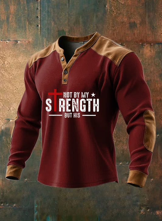 Мъжки реколта вяра случайни henley