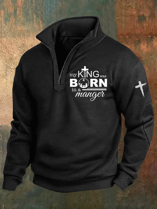 Реколта вяра отпечатани случайни поло риза