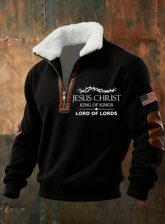 Мъжки реколта изкуство вяра случайни суитчър