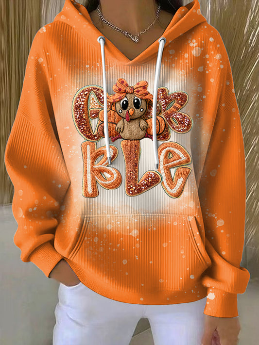 Женската благодарност турция вратовръзка-dye случайни качулка