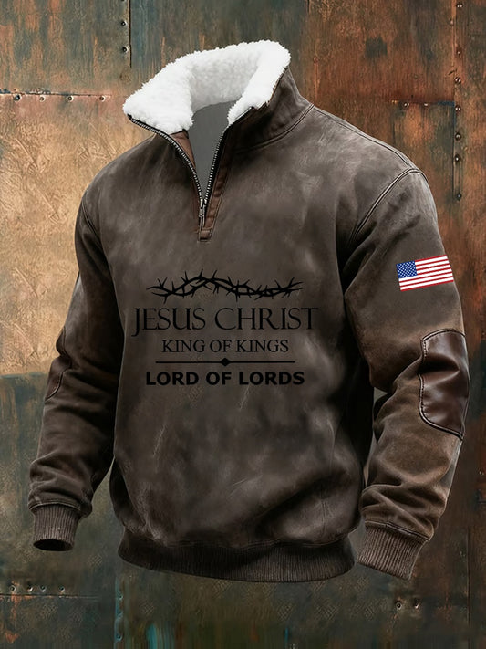 Мъжки реколта изкуство вяра случайни суитчър