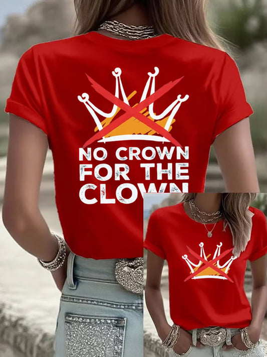 Жените fdt не крале печатни случайни тениска