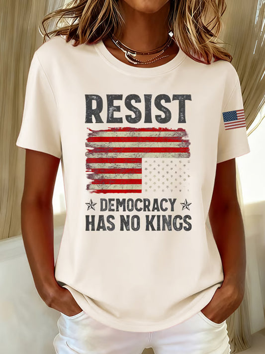 Жените fdt не крале печатни случайни тениска