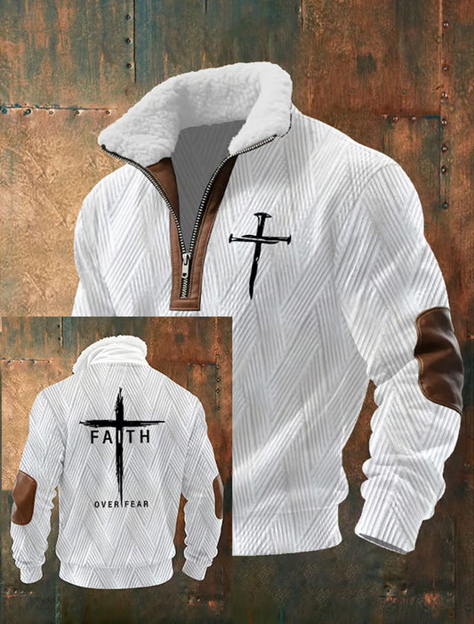 Мъжки реколта изкуство вяра случайни суитчър