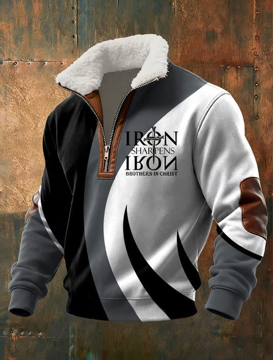 Мъжки реколта изкуство вяра случайни суитчър