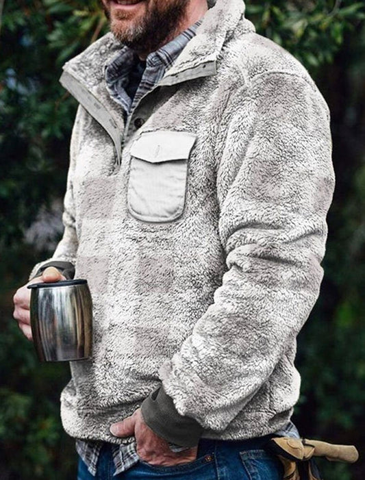 Мъжки ретро изкуство печат случайни отгоре