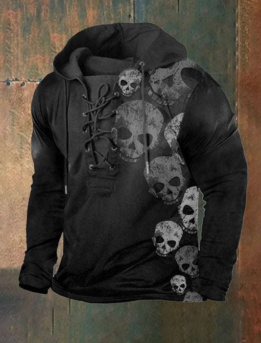 Мъжки ретро изкуство печат случайни отгоре