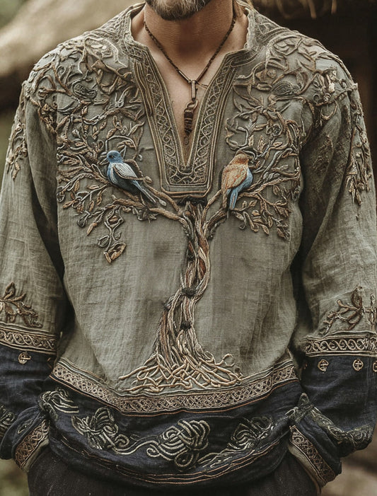 Мъжки ретро изкуство печат случайни отгоре