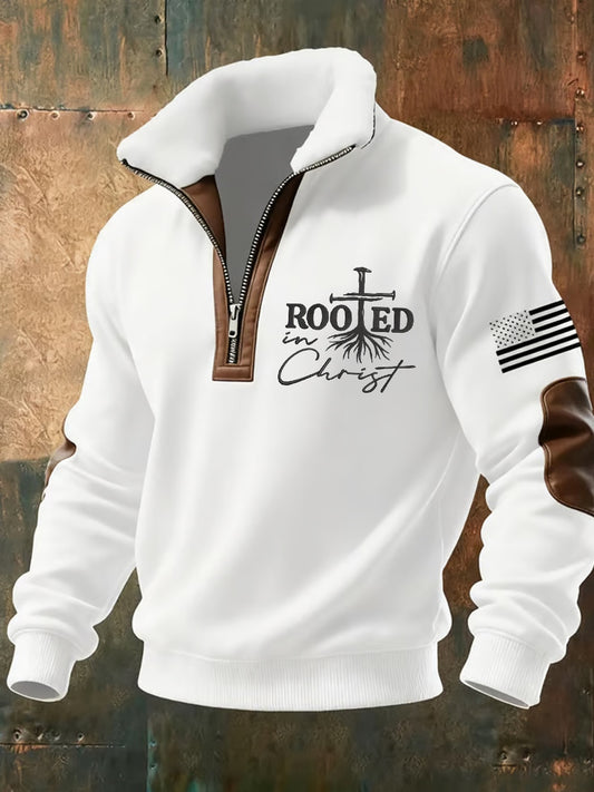 Мъжки реколта изкуство вяра случайни суитчър