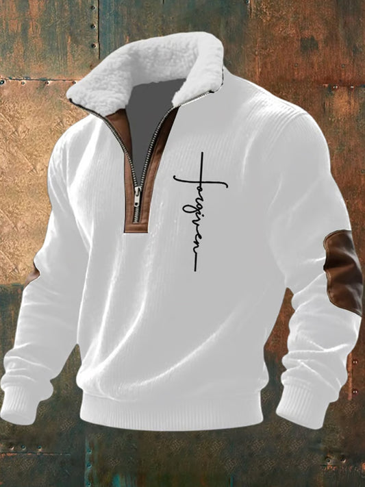 Мъжки реколта изкуство вяра случайни суитчър