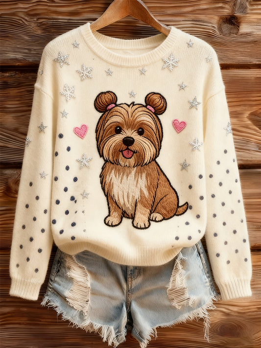 Жените реколта животно изкуство печат случайни ретро качулка