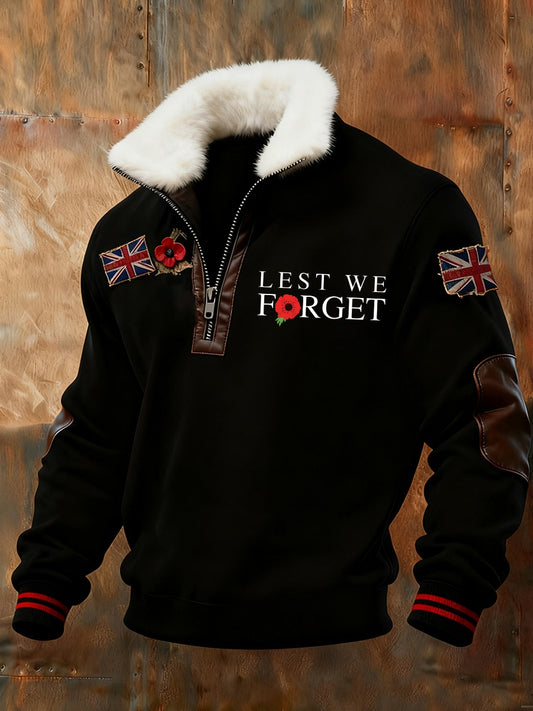 Ден на паметта на мъжете "забрави ме не" макова козина яка